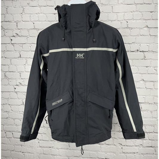 Helly Hansen Navy Helly Tech Zipped Waterproof Breathable Hooded Jacket Size XXS