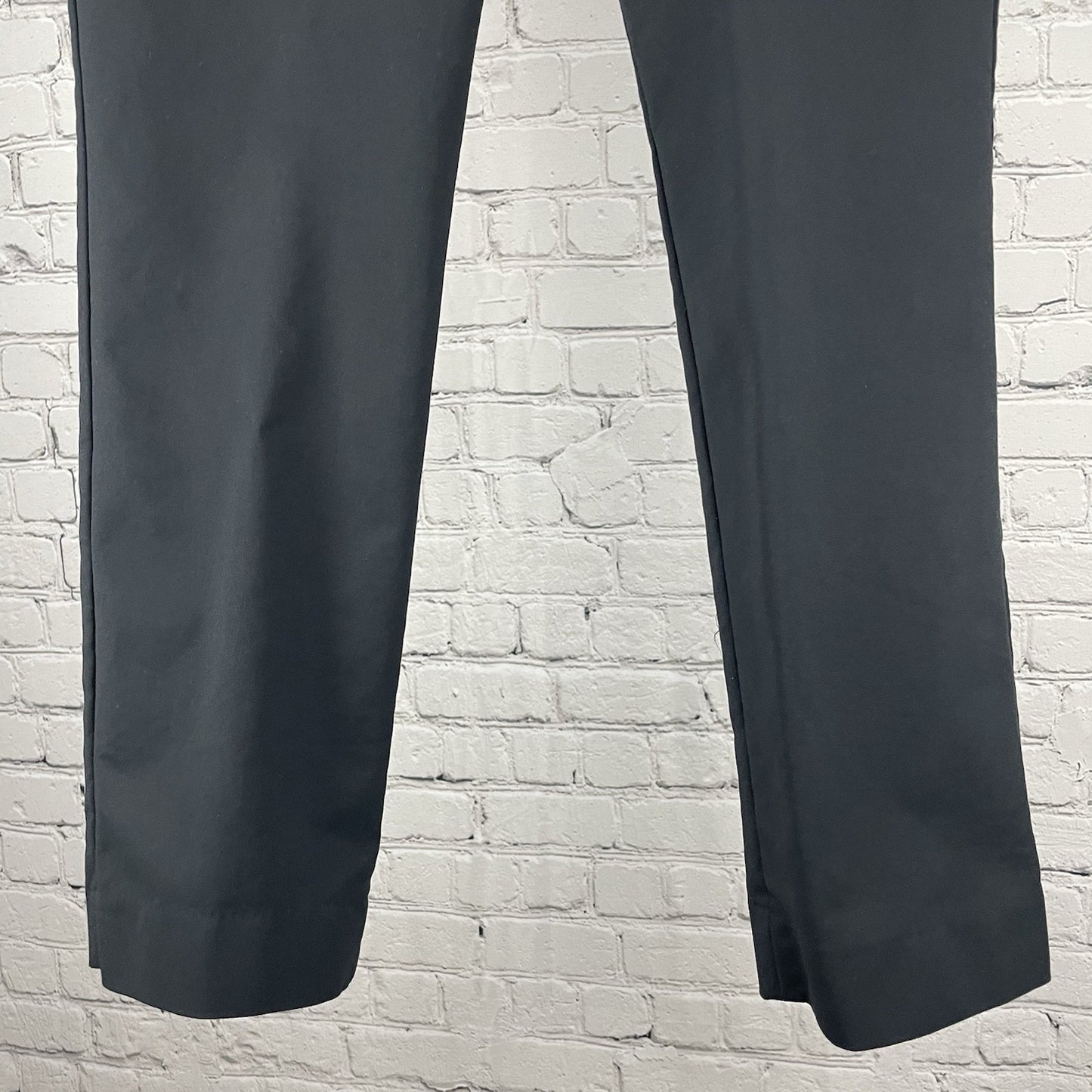 NWT Talbots Newport Black Mid Rise Stretch Ankle Dress Pants Size 12WP (34x27)