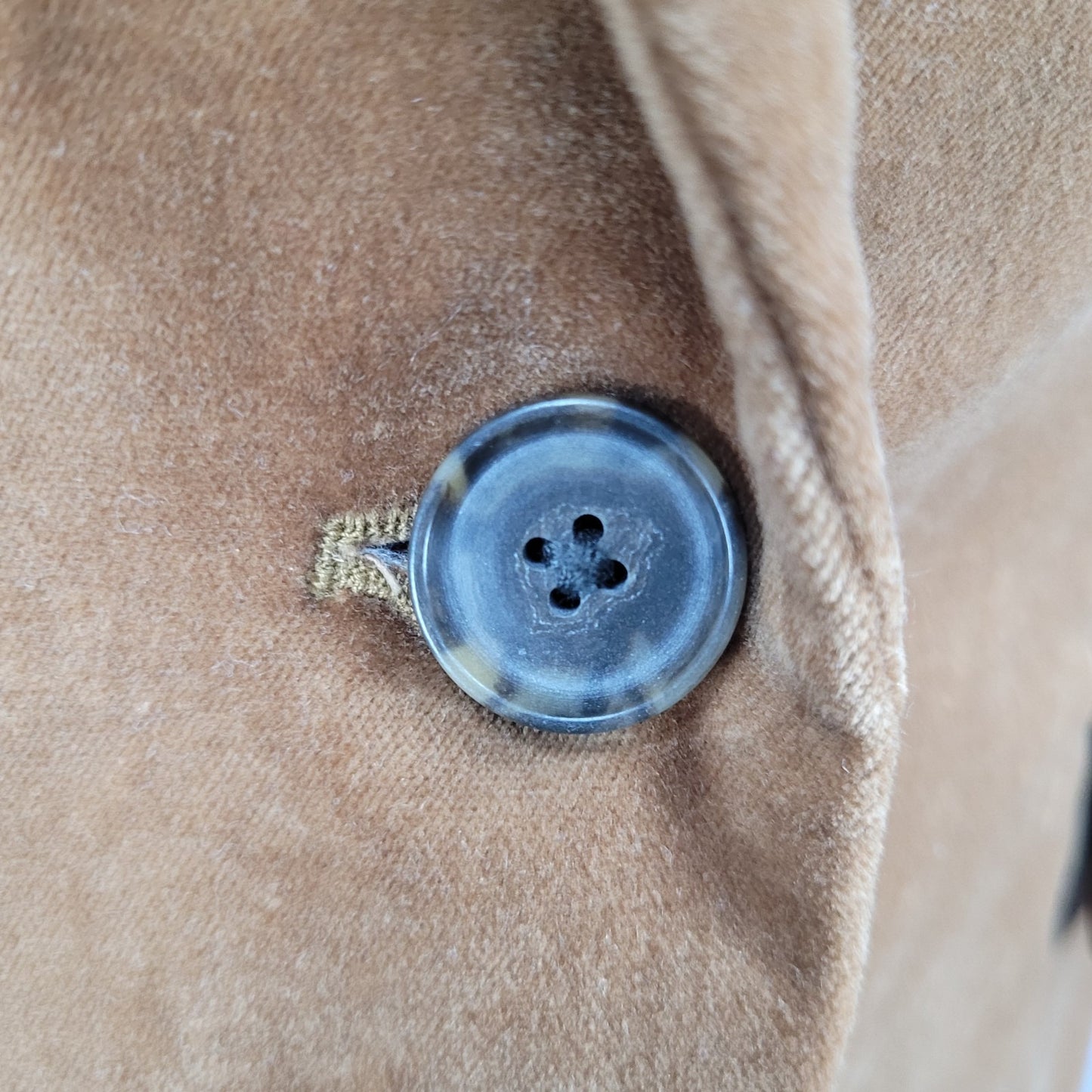 J.Crew Brown Velvet Willa Stretch 1 Button Vented Notch Blazer Suit Jacket 8