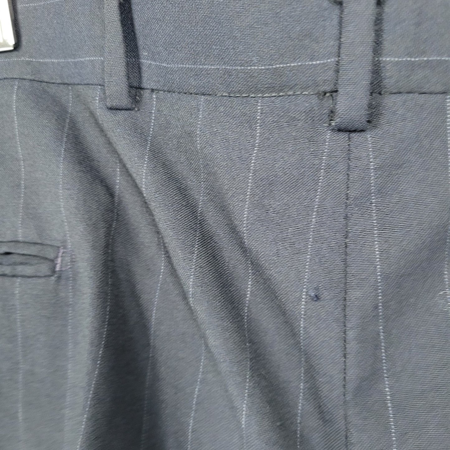 Kilgour French Stanbury Navy 100% Wool Full Suit Set Jacket 42 Pants 36x27 USA