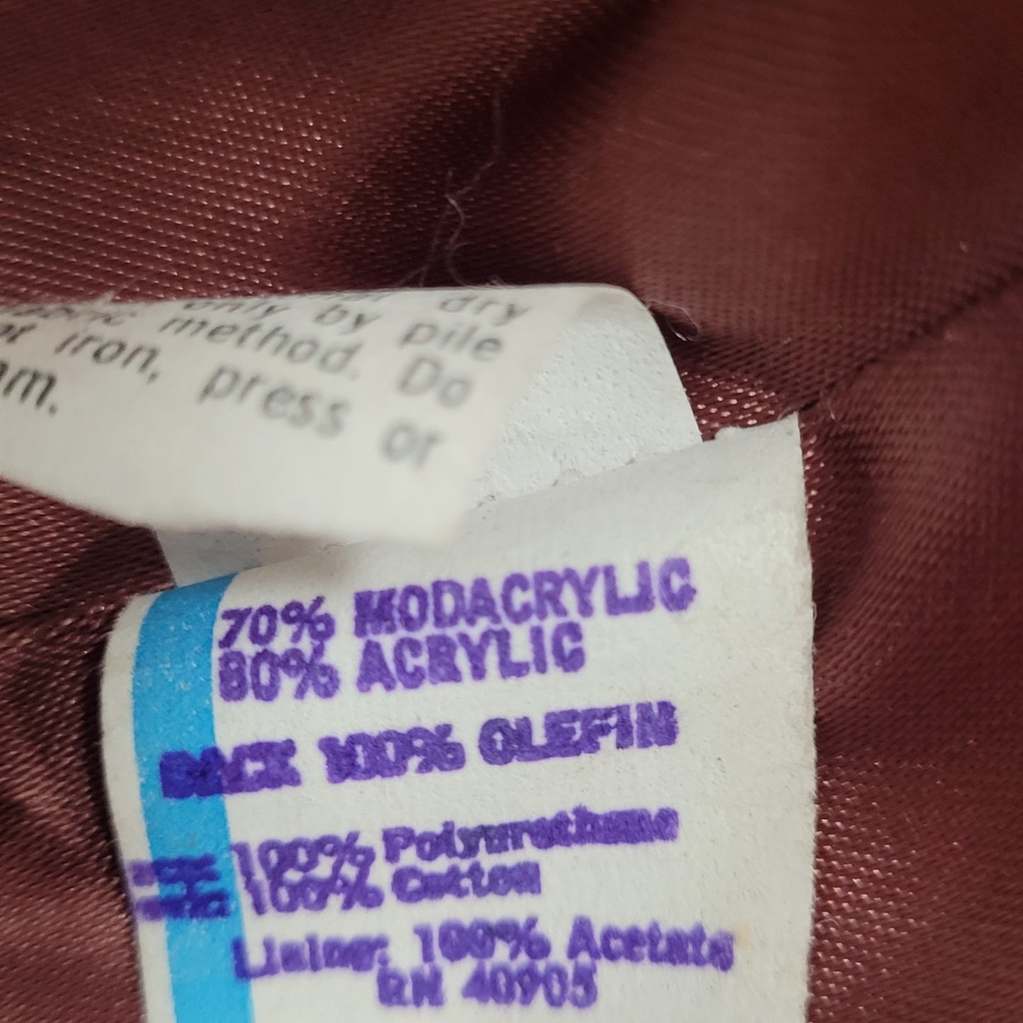 VTG Outerlayers Brown Faux Fur Shawl Collar Pockets Lined Coat USA Large L