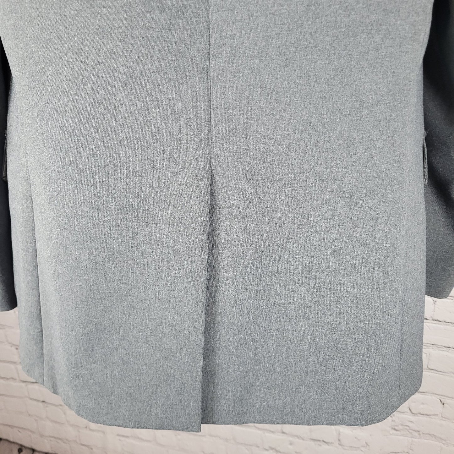 VTG Sears PERMA-PREST Classic Collection Grey Action Separates Blazer Size 40