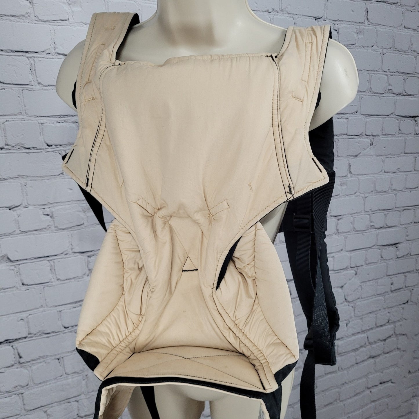 Ergobaby Black Camel Four Position 360 Boj 100% Cotton Infant Baby Carrier