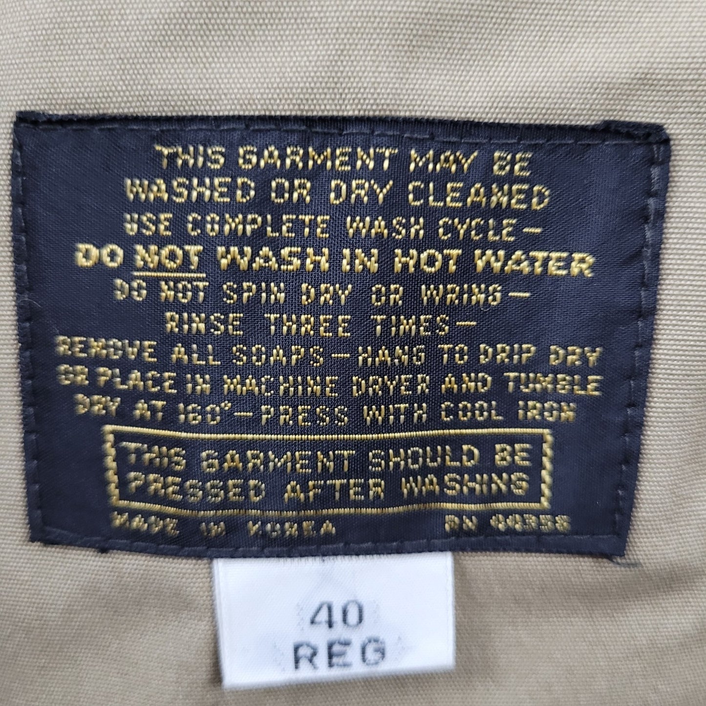 VTG Clipper Mist Tan Double Breasted Removable Faux Fur Liner Trench Coat 40R