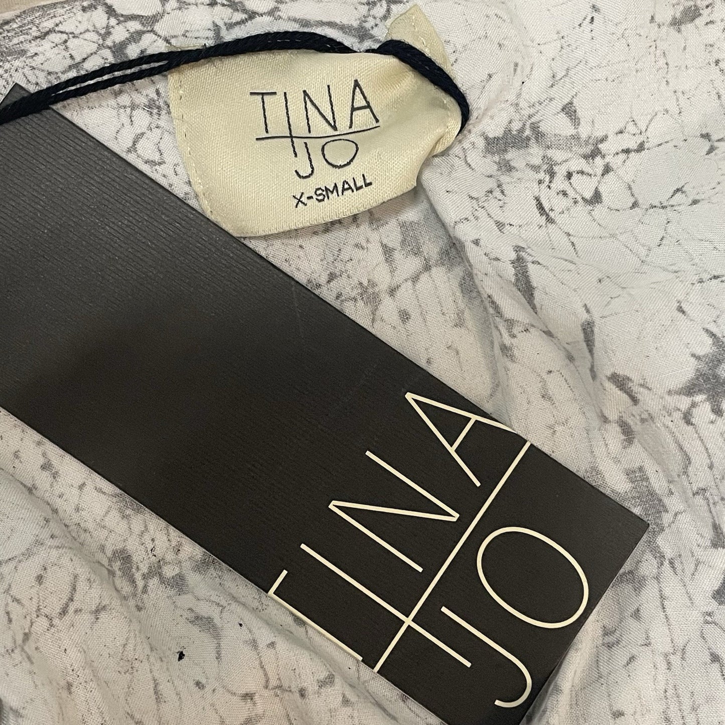 NWD Tina Jo Anthropologie Grey Cold Shoulder Tie Waist Light Maxi Dress USA XS