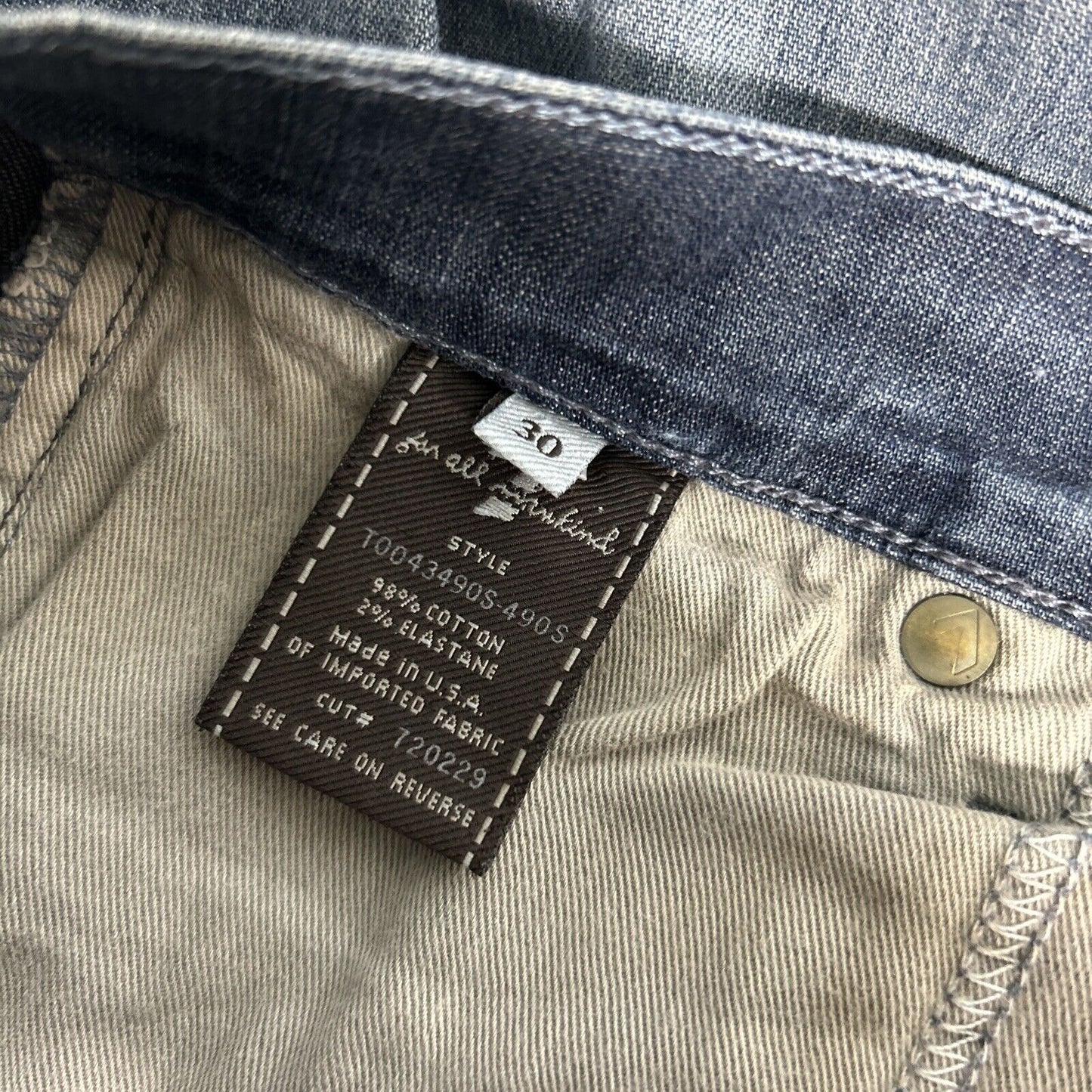7 For All Mankind Medium Wash Mid Rise Tripster Women’s Jeans 30 (30 x 28)