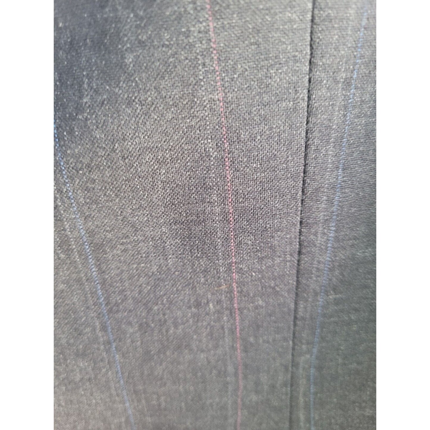 Chaps Ralph Lauren Vintage 2 Button Sport Coat Jacket Pin Stripe Made In USA 42R