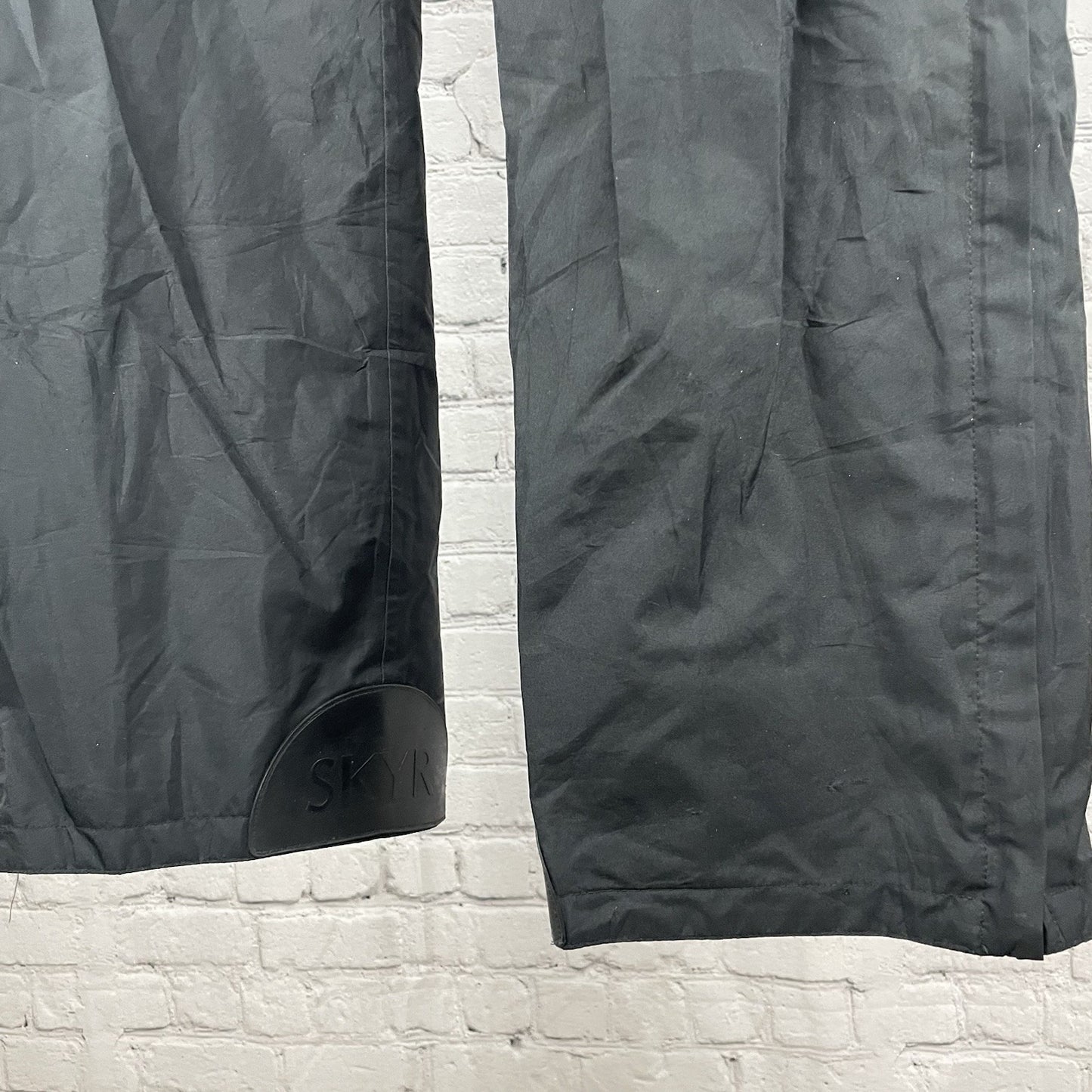 SKYR Black Gore Tex Belted Insulated Zip Pockets Snow Ski Pants Size XL (36x32)