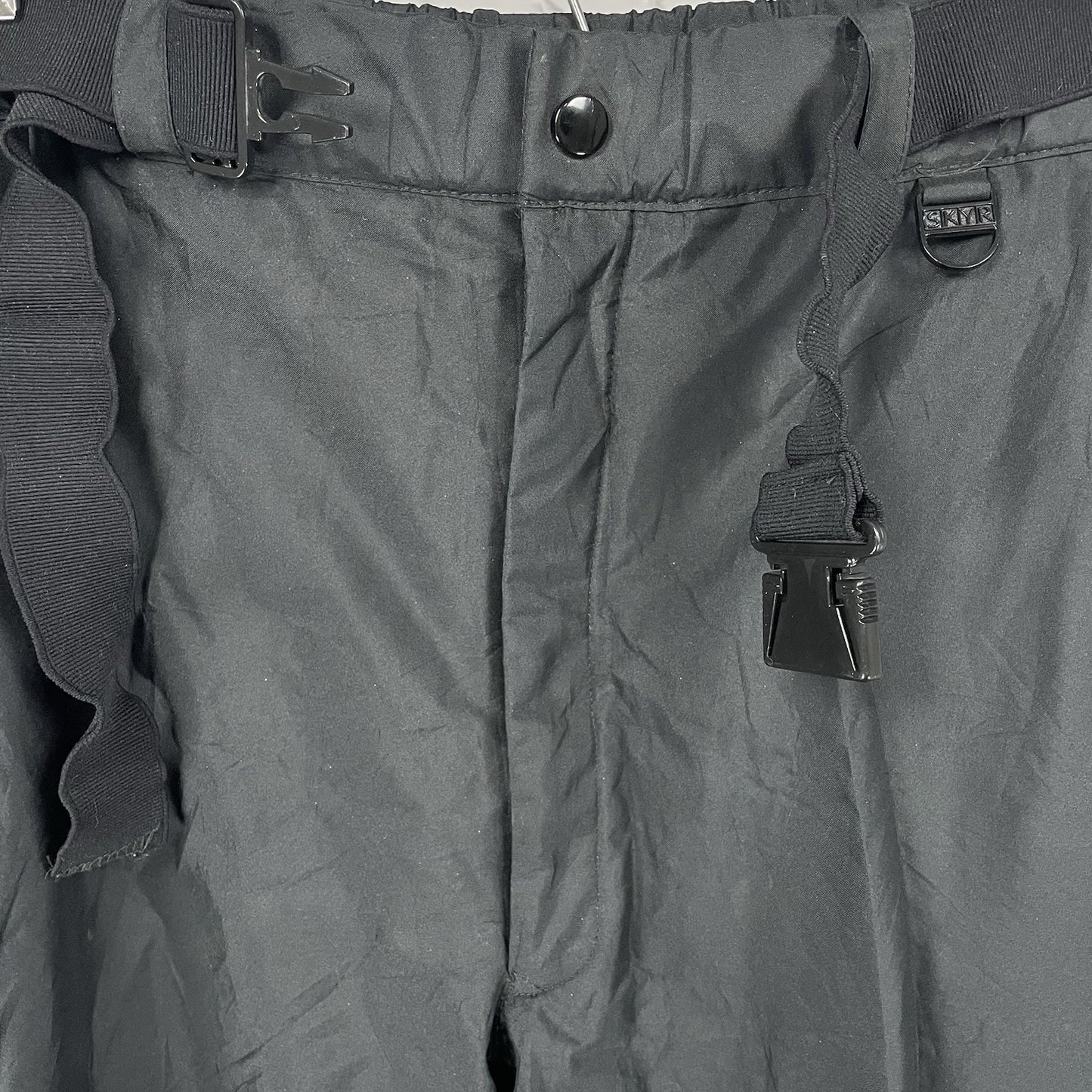 SKYR Black Gore Tex Belted Insulated Zip Pockets Snow Ski Pants Size XL (36x32)