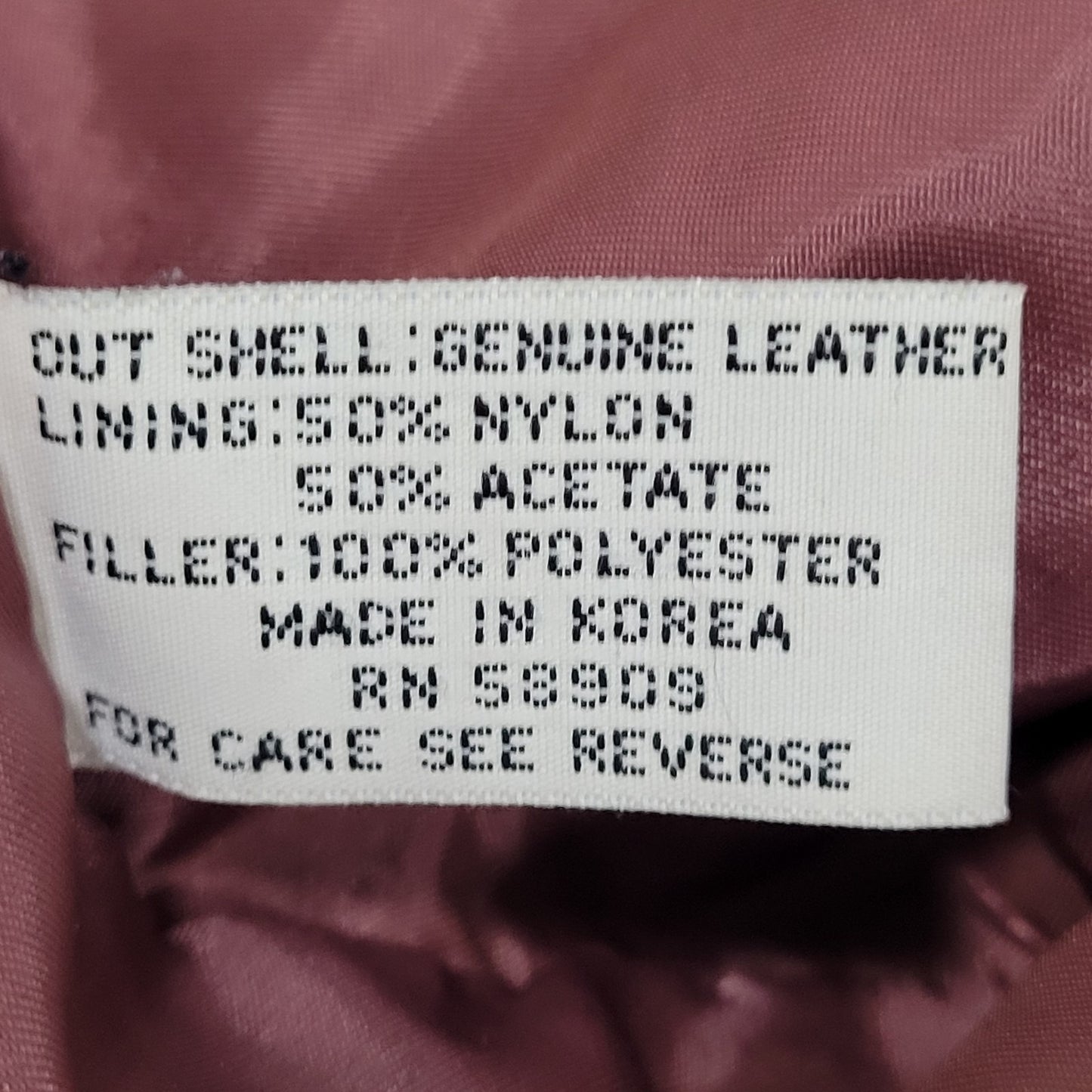 VTG Preston & York Red Genuine Suede Houndstooth Hooded Zip Jacket Large *zipper