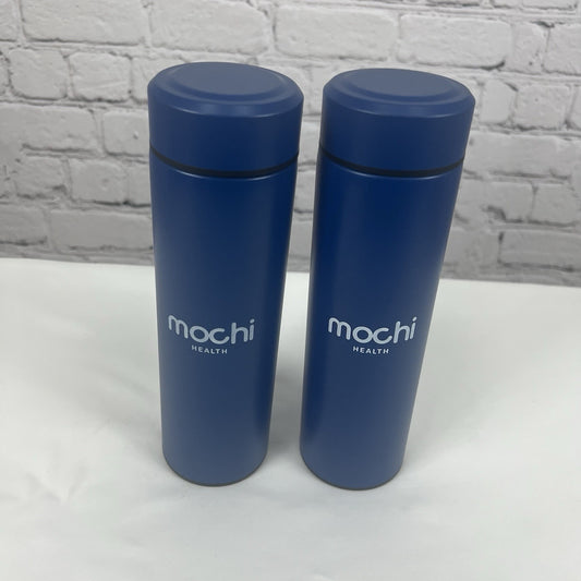 2 Mochi Health Insulated Metal Bottles Cooler 4 Ice Packs Travel Container