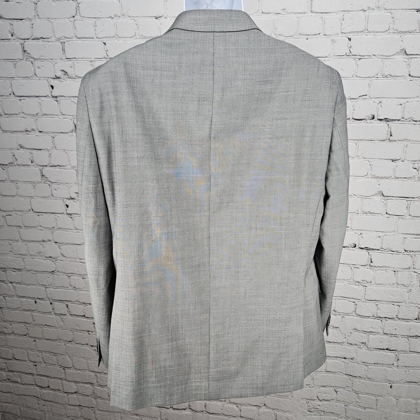 Tommy Hilfiger Grey Wool Blend 2 Button Vented Notch Blazer Sport Coat 44R