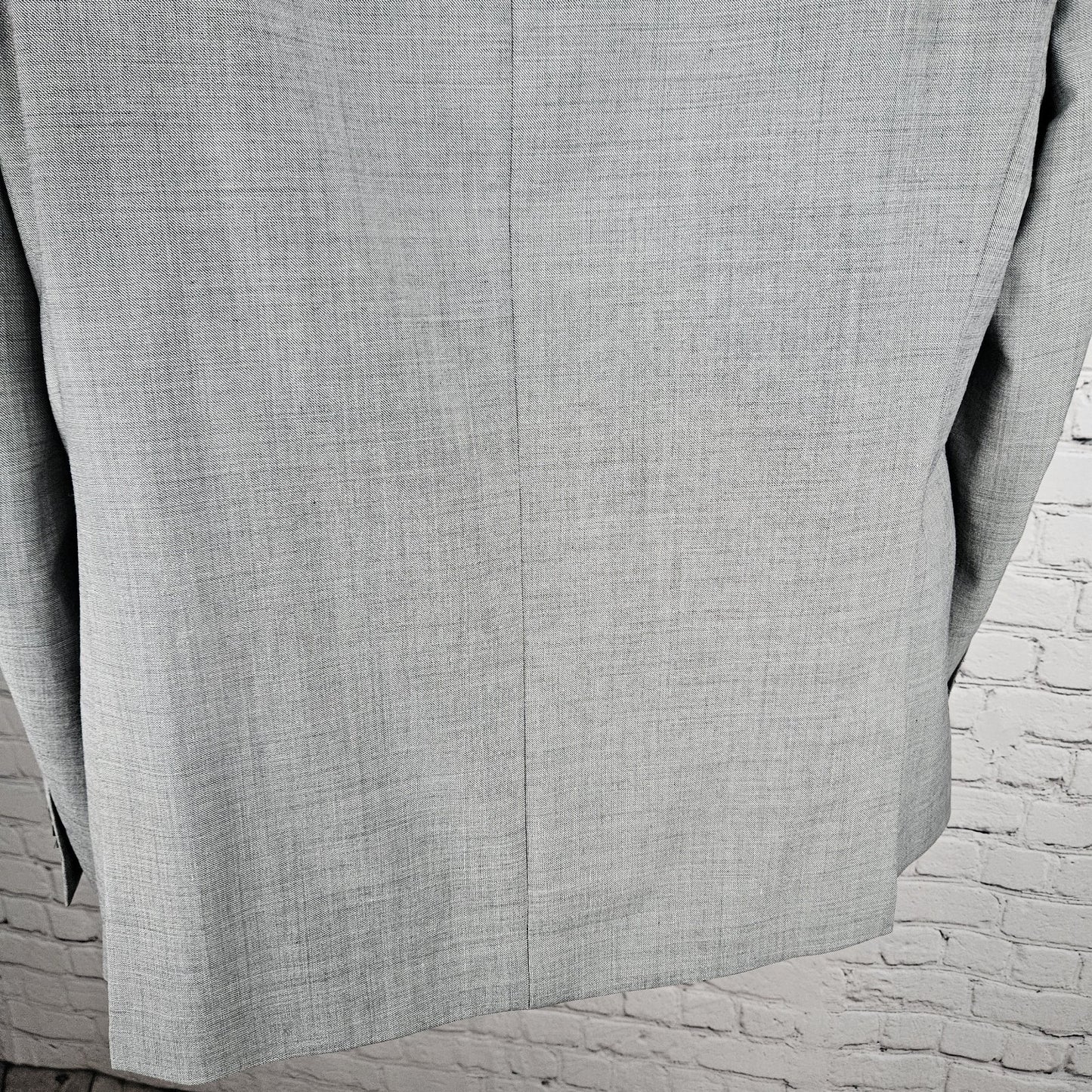 Tommy Hilfiger Grey Wool Blend 2 Button Vented Notch Blazer Sport Coat 44R