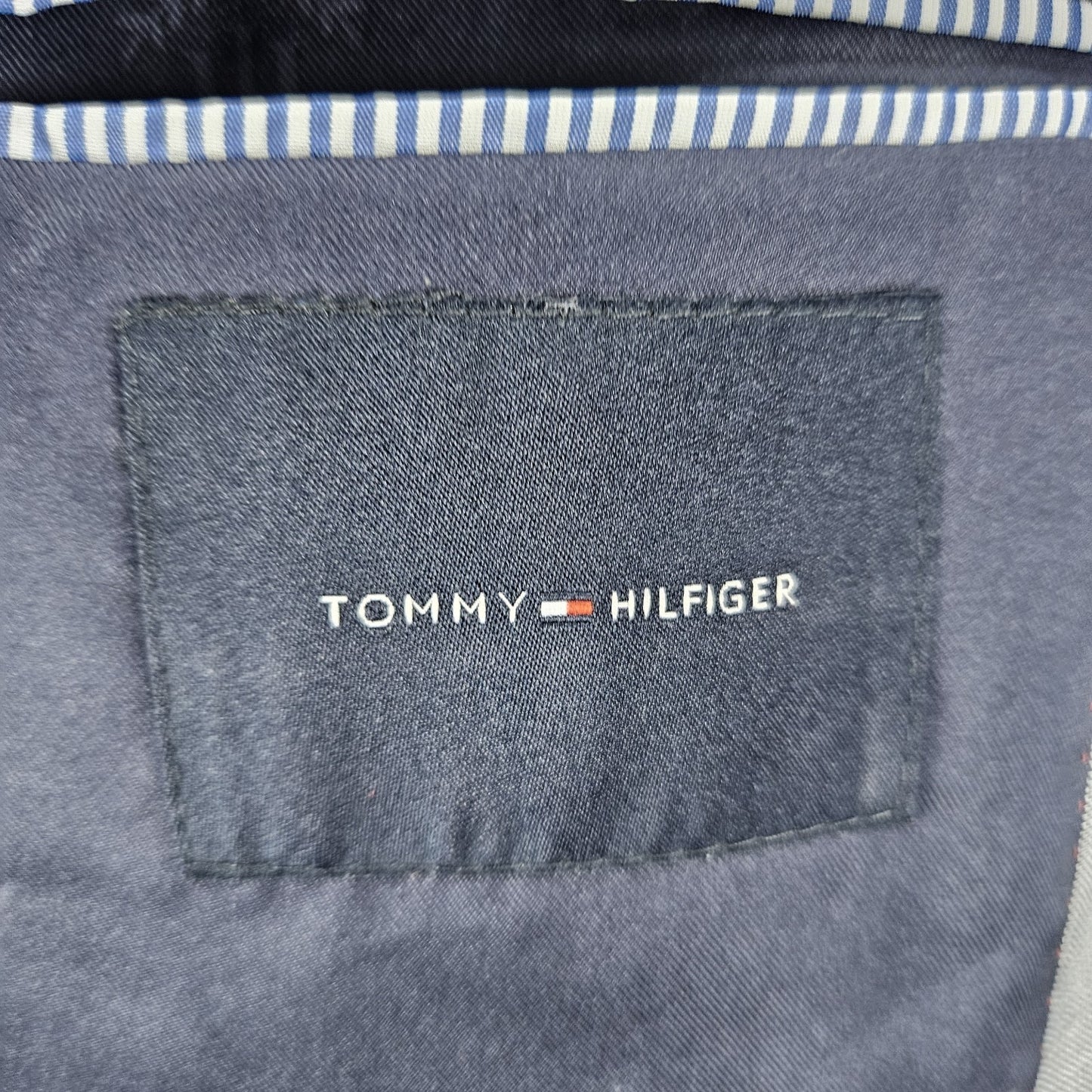 Tommy Hilfiger Grey Wool Blend 2 Button Vented Notch Blazer Sport Coat 44R