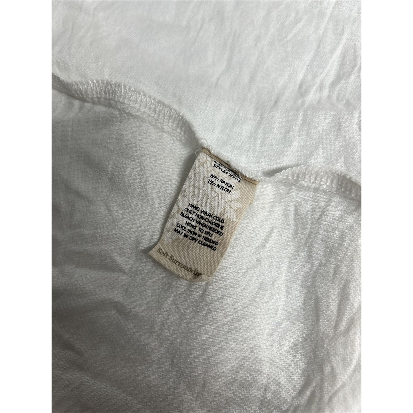 Soft Surroundings White Sleeveless Open Front Long Lightweight Cardigan M