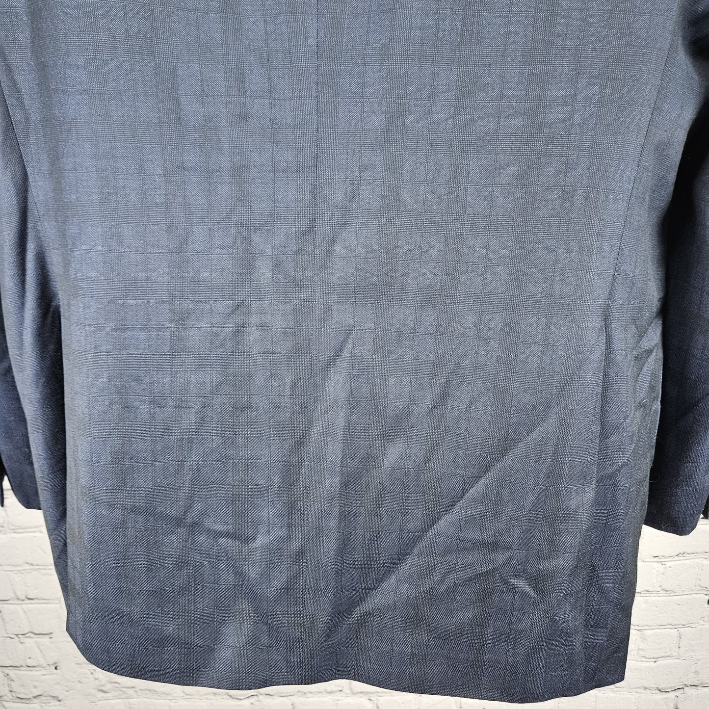 Jos A Bank Reserve Navy 100% Wool Savile Tailored Fit Peak Blazer Sport Coat 41R