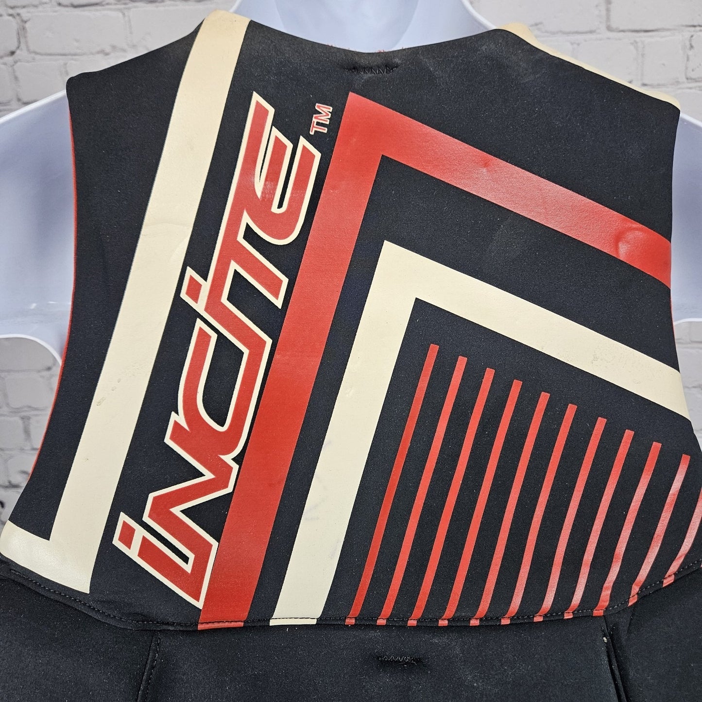 Incite Cabela's Black Red Aquaflex Ski Wakeboard Vest Life Jacket Mens XL