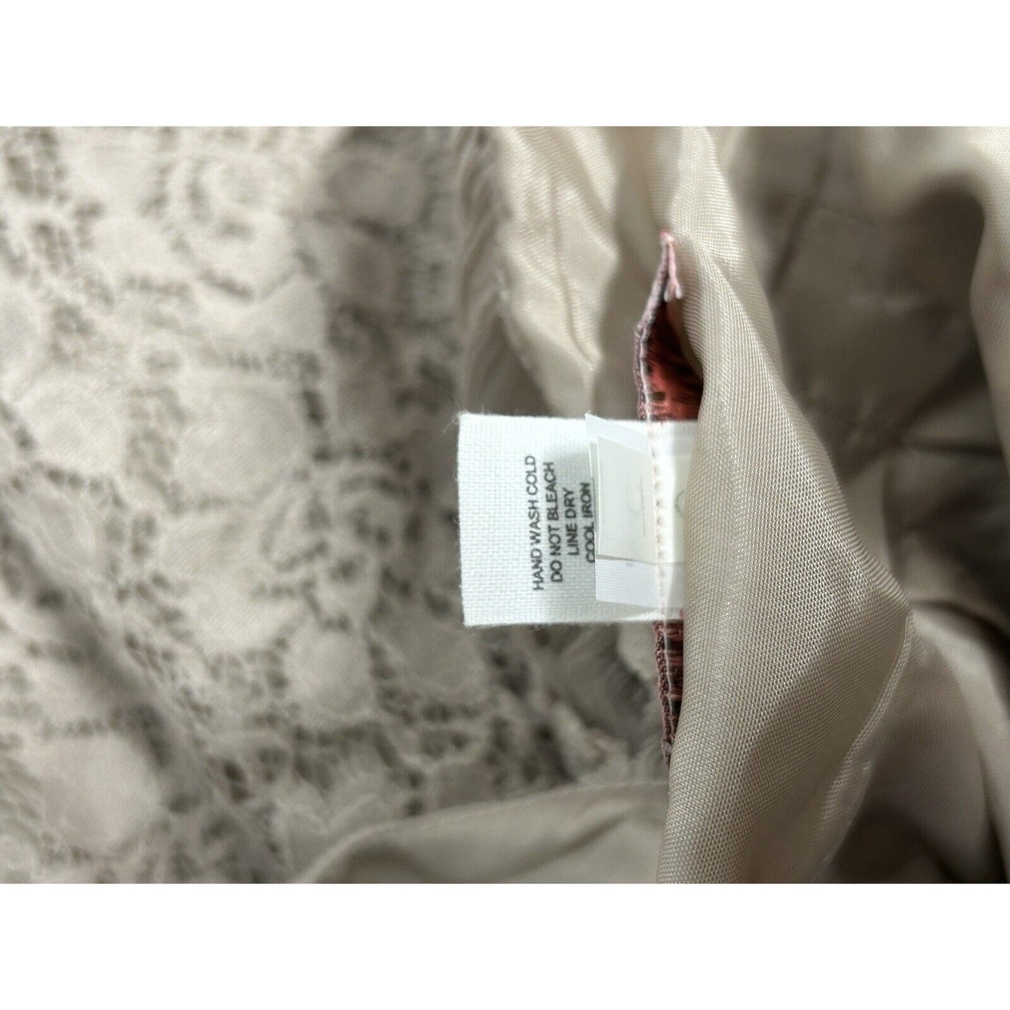 Intuitions Brown Floral Silk Blend Adjustable Spaghetti Strap Beaded Dress 4