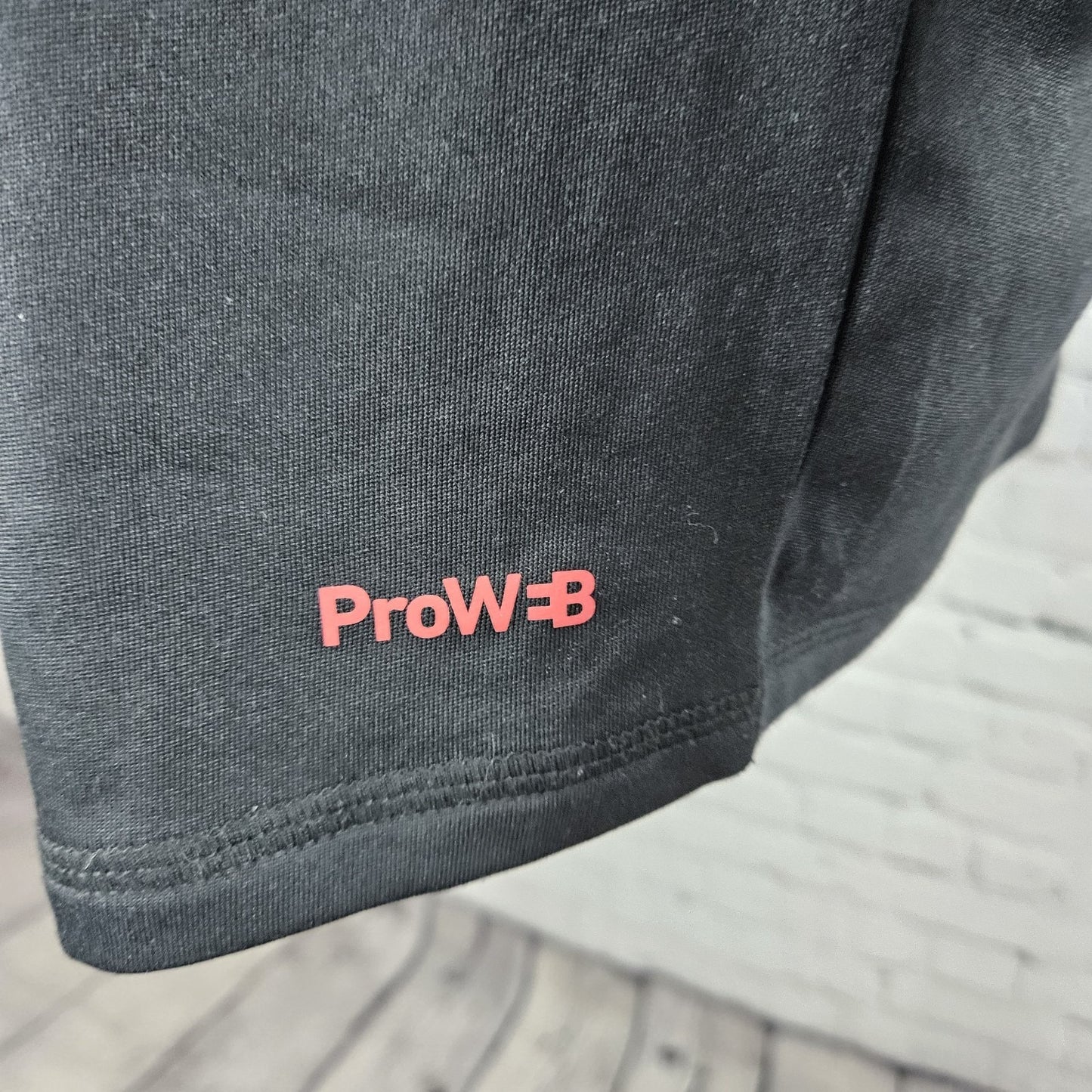 Spyder Active Black ProWeb 1/4 Zip Pullover Lightweight Jacket Large *zipper