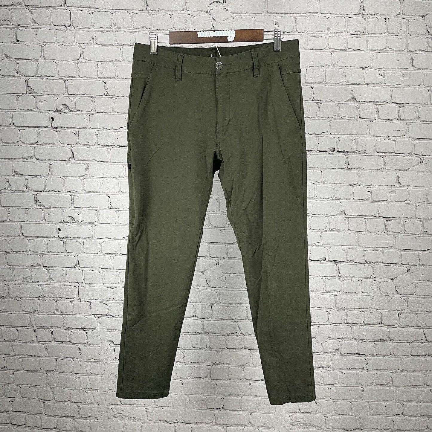 BYLT Green Everyday Pant 2.0 Premium Basic Stretch Size Medium M (31x28.5)