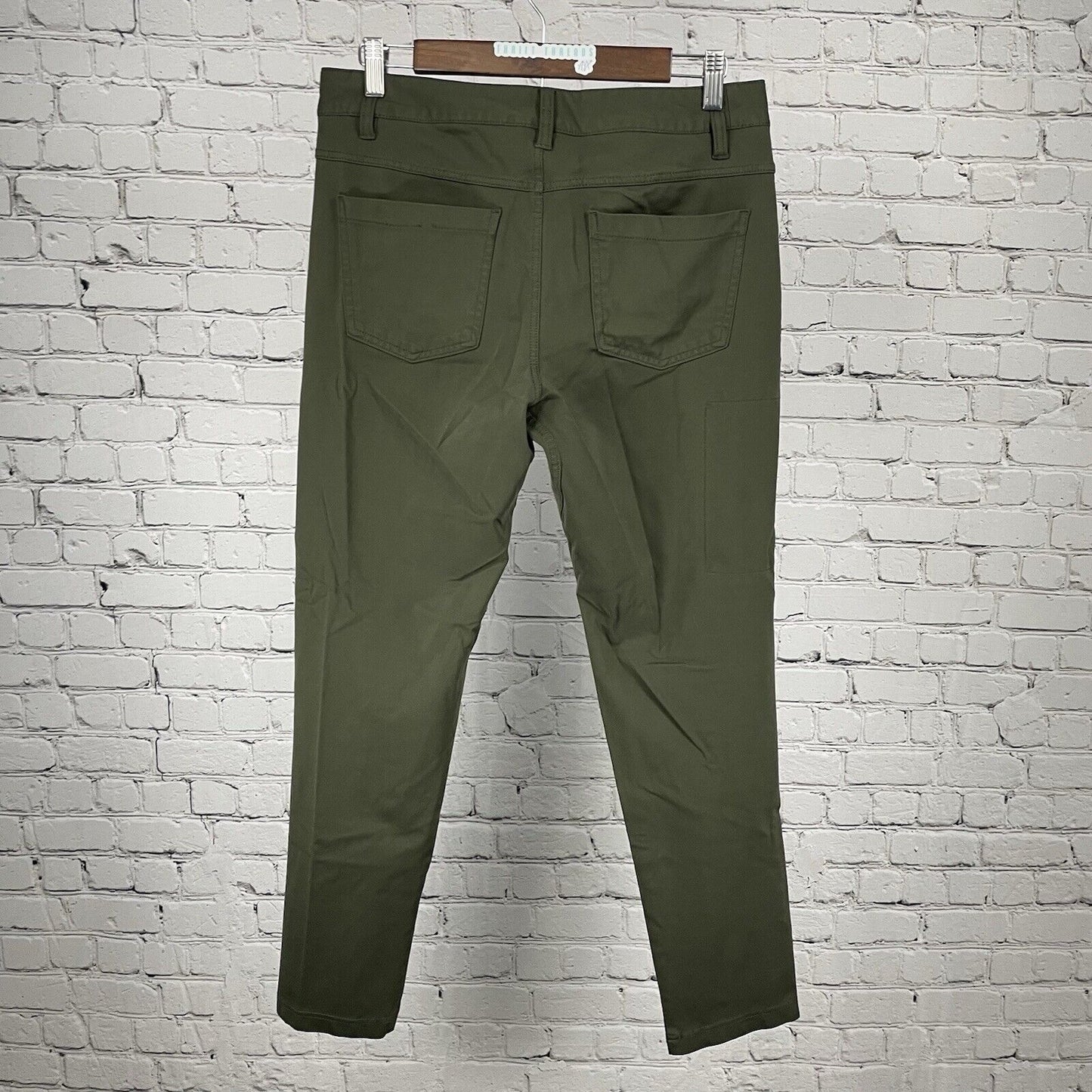 BYLT Green Everyday Pant 2.0 Premium Basic Stretch Size Medium M (31x28.5)