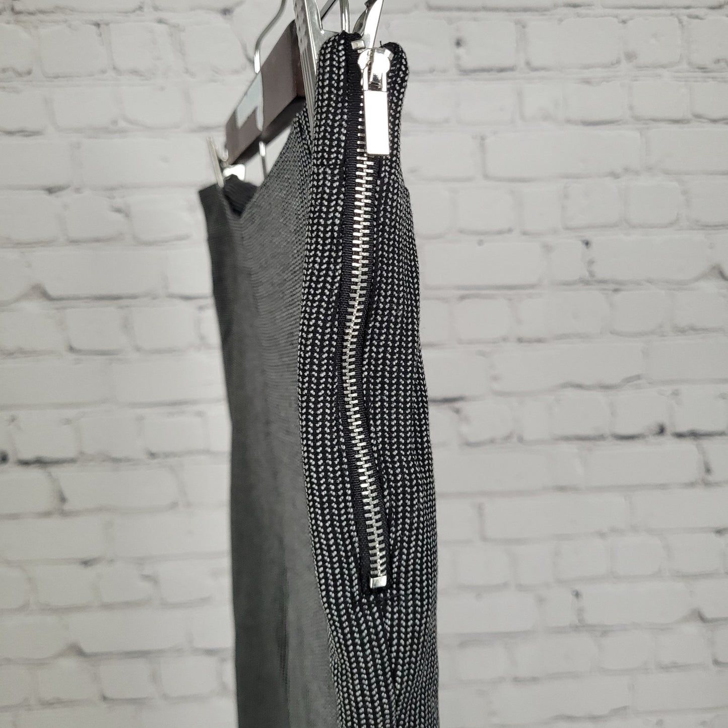 NWT Amanda + Chelsea Black Contemporary Fit Low Rise Stretch Pants 4 (31x30)