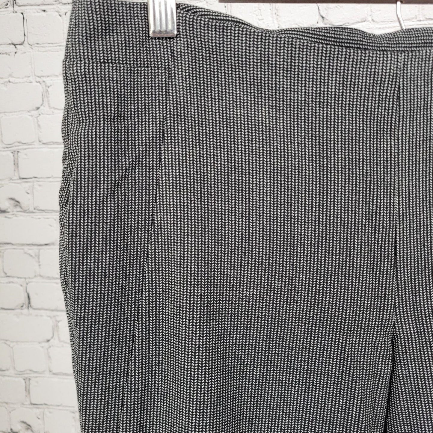 NWT Amanda + Chelsea Black Contemporary Fit Low Rise Stretch Pants 4 (31x30)