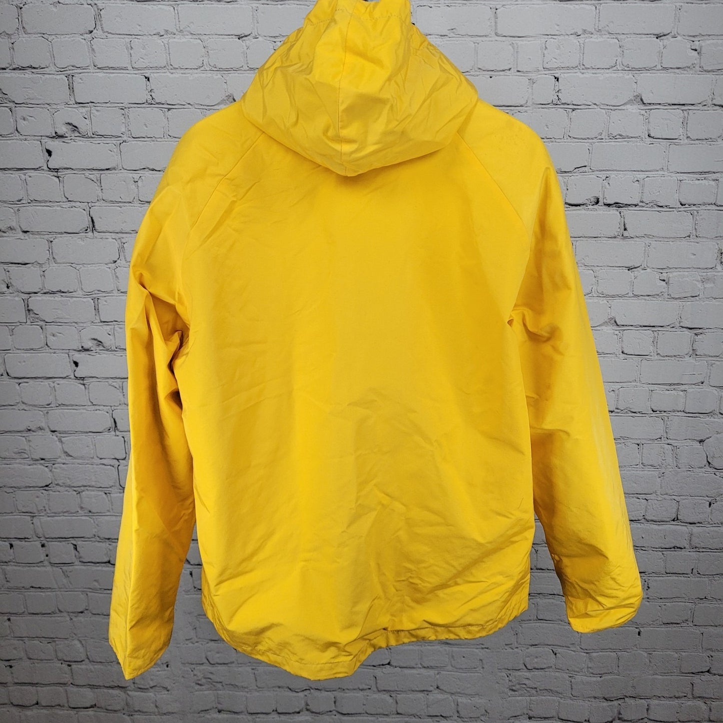 VTG Roffe Yellow Navy Sprinter Challenge Ski Gore-Tex Hooded Jacket USA Large L
