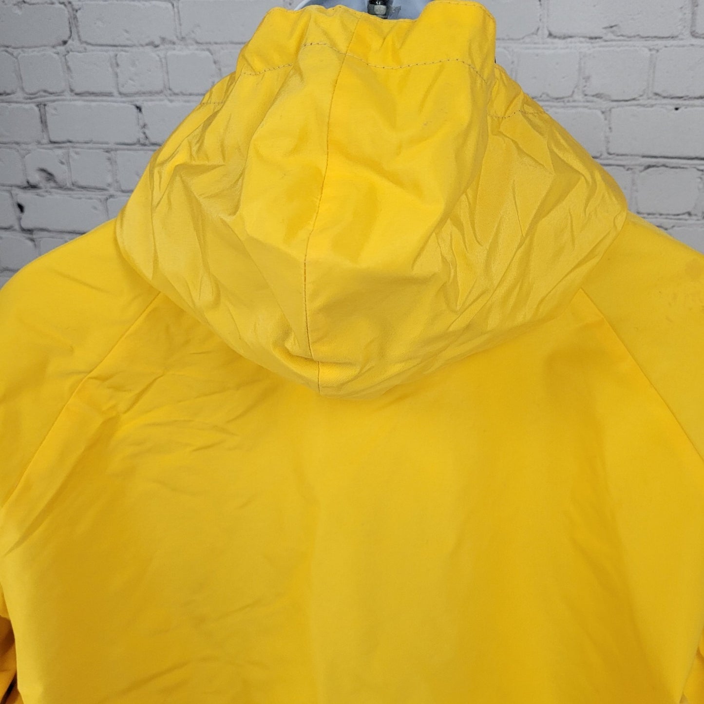 VTG Roffe Yellow Navy Sprinter Challenge Ski Gore-Tex Hooded Jacket USA Large L