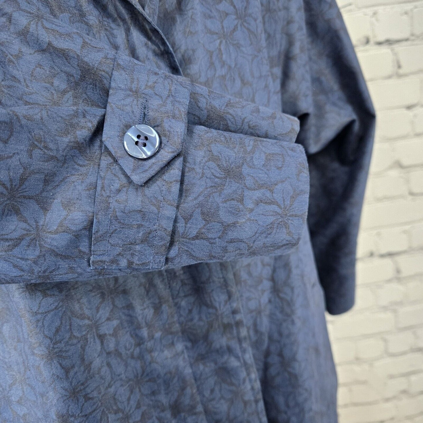 London Fog By Wamsutta Insulated Trench Coat With Removable Lining Blue Size 4
