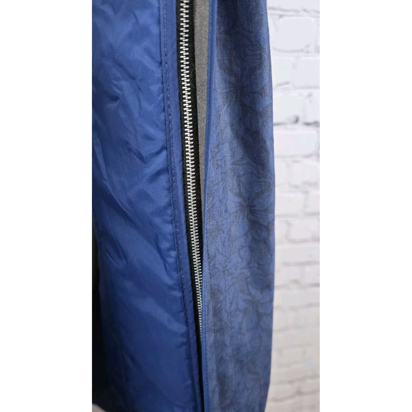 London Fog By Wamsutta Insulated Trench Coat With Removable Lining Blue Size 4