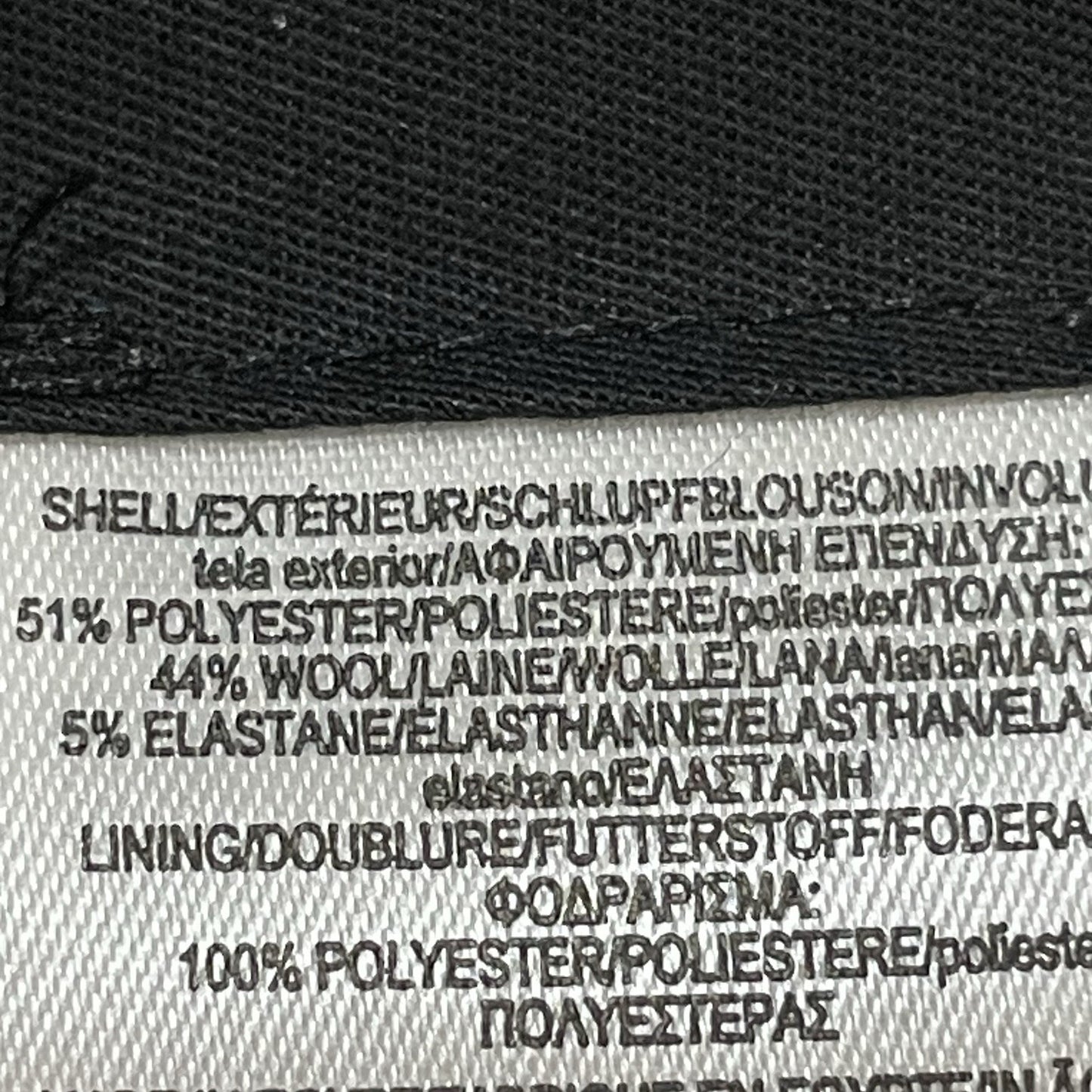 NWT Brooks Brothers NetJets Blue Wool Blend Tapered Dress Pants Size 44 (43x41)