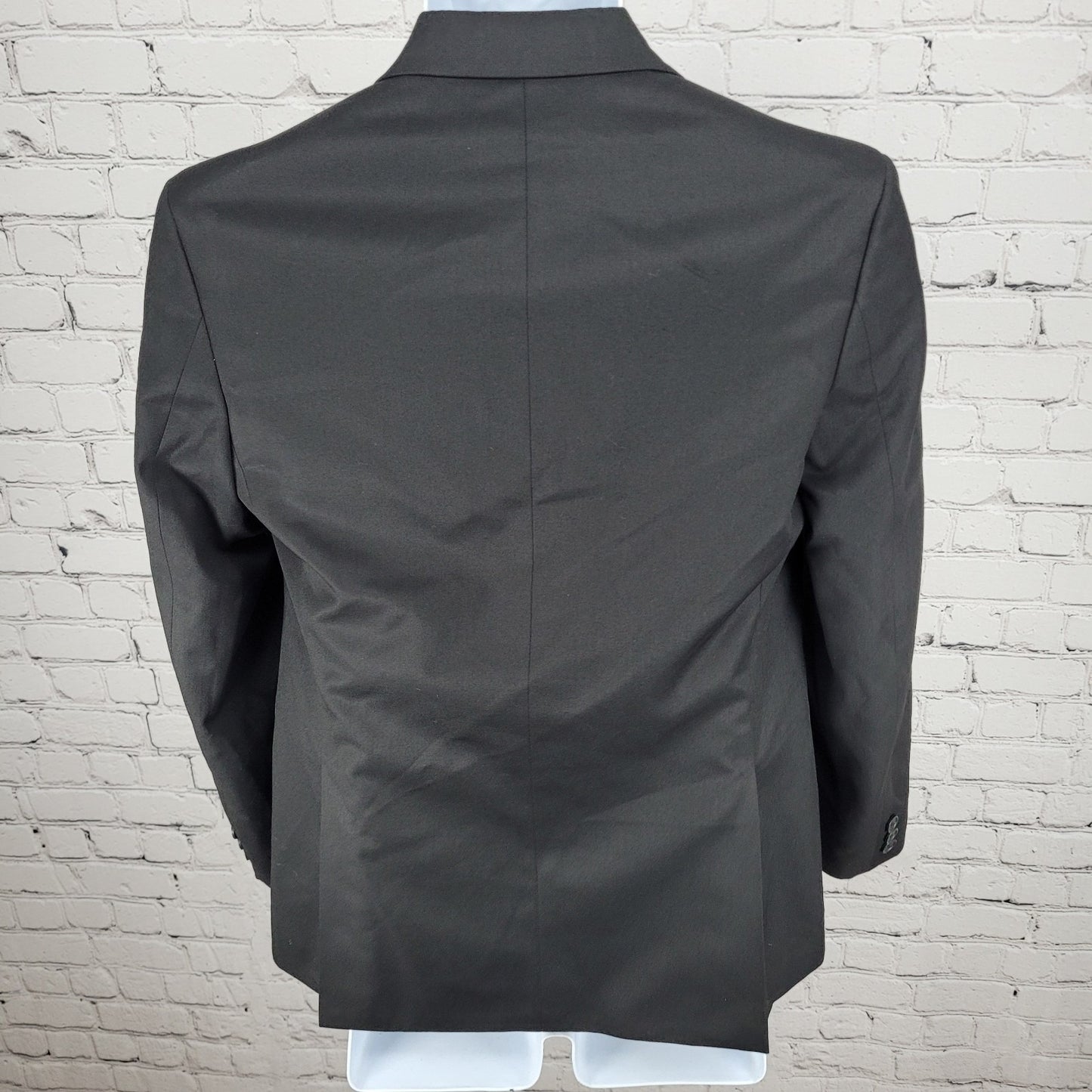 Joseph & Feiss Black 2 Button Double Vented Notch Blazer Jacket Boys Size 16
