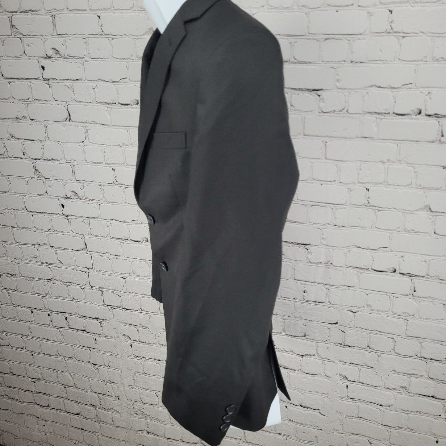 Joseph & Feiss Black 2 Button Double Vented Notch Blazer Jacket Boys Size 16