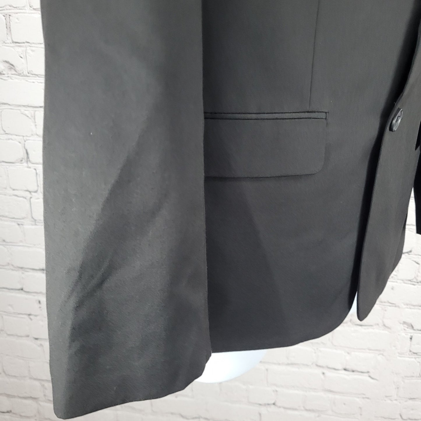 Joseph & Feiss Black 2 Button Double Vented Notch Blazer Jacket Boys Size 16